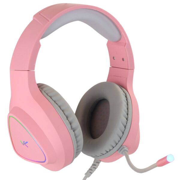 FONE HEADSET GAMER CHROMA USB 7.1 RGB ROSA - GH804 - Imagem 12