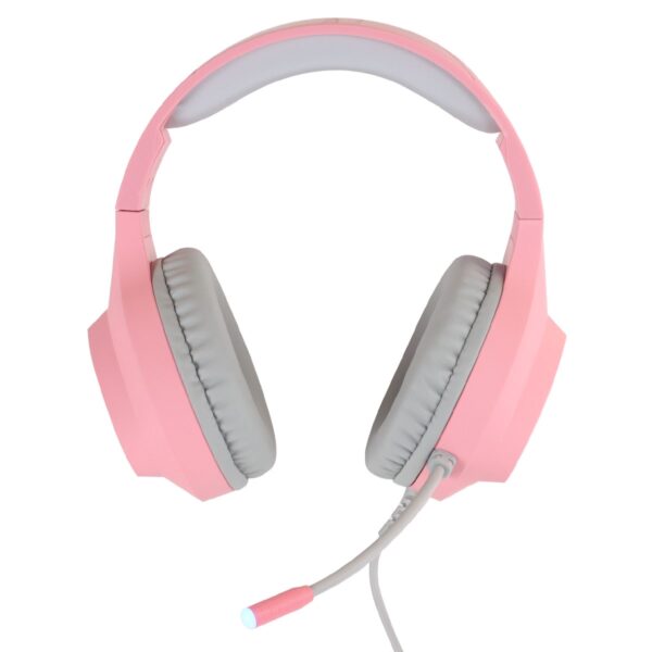 FONE HEADSET GAMER CHROMA USB 7.1 RGB ROSA - GH804 - Imagem 2