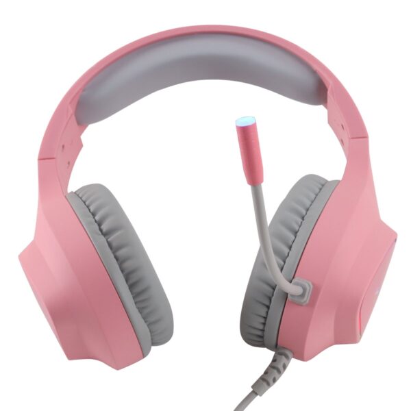 FONE HEADSET GAMER CHROMA USB 7.1 RGB ROSA - GH804 - Imagem 4