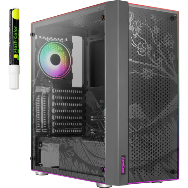 GABINETE AEROCOOL ATX SCRIBBLE V1 PT