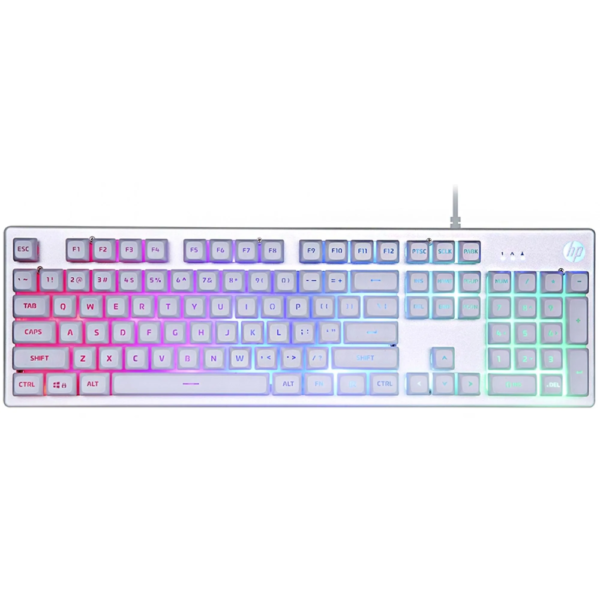 TECLADO GAMER USB LED HP K500F PTA