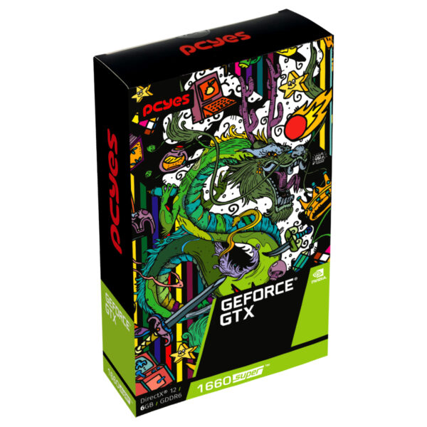 PLACA DE VIDEO NVIDIA PCYES GEFORCE GTX 1660 SUPER 6GB DDR6 192 BITS - Imagem 10