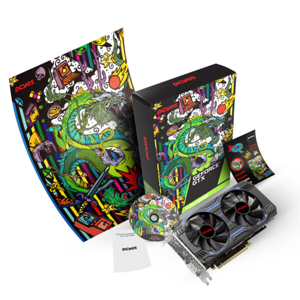 PLACA DE VIDEO NVIDIA PCYES GEFORCE GTX 1660 SUPER 6GB DDR6 192 BITS - Imagem 9