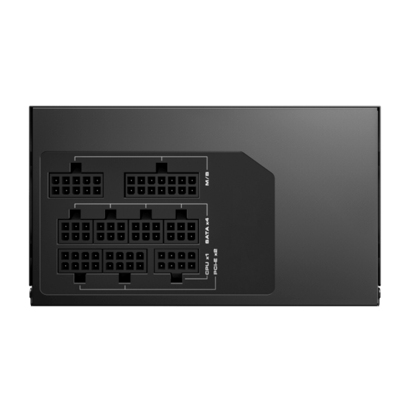 FONTE DE ALIMENTACAO GAMEMAX GX850 850W 80 PLUS PFC ATIVO GOLD FULL MODULAR C/CABO - PRETA - Imagem 4
