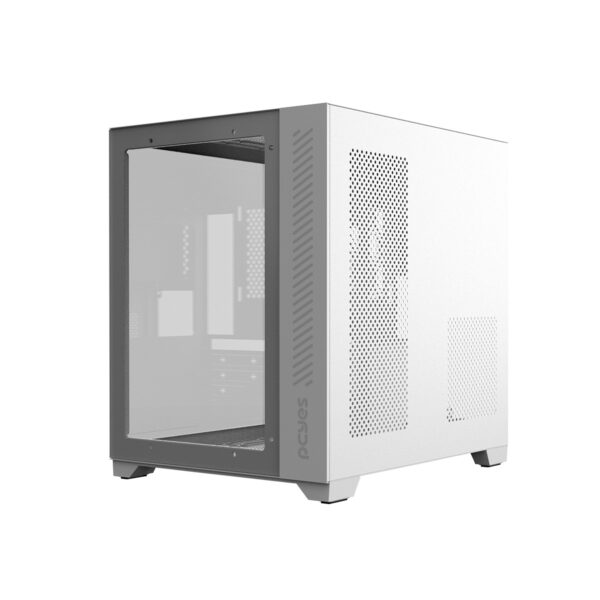GABINETE GAMER FORCEFIELD WHITE GHOST - FRONTAL E LATERAL EM VIDRO - PCYES - GFFWGP - Imagem 7