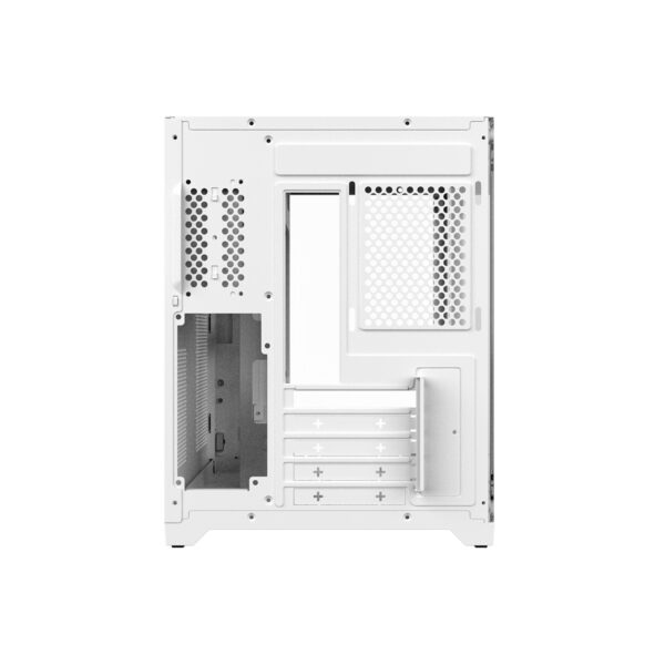 GABINETE GAMER FORCEFIELD WHITE GHOST - FRONTAL E LATERAL EM VIDRO - PCYES - GFFWGP - Imagem 3