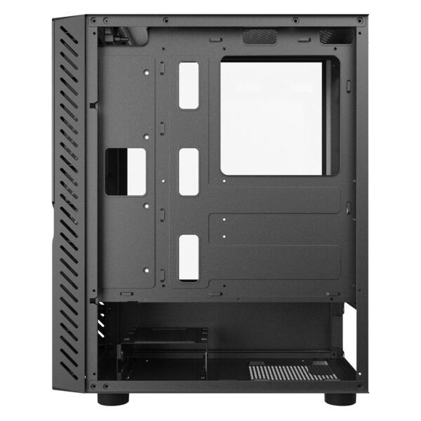 GABINETE GAMER SET BLACK VULCAN - LATERAL EM VIDRO - PCYES - GSBVPBR - Imagem 9