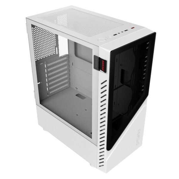 GABINETE GAMER SET WHITE GHOST - LATERAL EM VIDRO - PCYES - GSWGPBR - Imagem 9