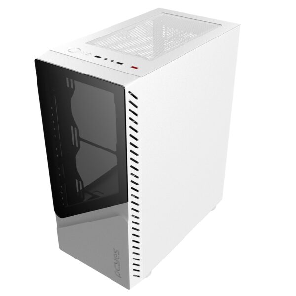 GABINETE GAMER SET WHITE GHOST - LATERAL EM VIDRO - PCYES - GSWGPBR - Imagem 8