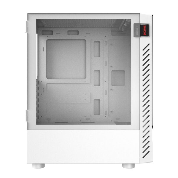GABINETE GAMER SET WHITE GHOST - LATERAL EM VIDRO - PCYES - GSWGPBR - Imagem 5