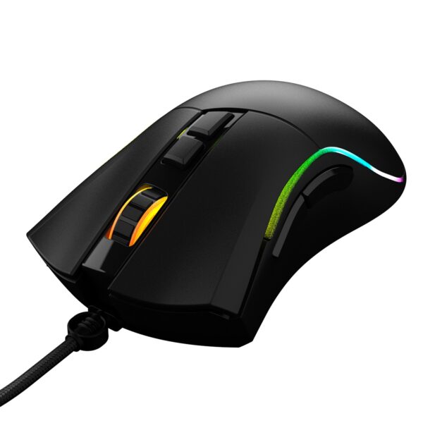 MOUSE GAMER PCYES VALUS - 12400 DPI - RGB - 8 BOTOES - PMGVLBV - Imagem 2
