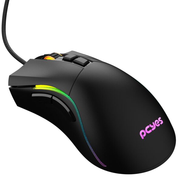 MOUSE GAMER PCYES VALUS - 12400 DPI - RGB - 8 BOTOES - PMGVLBV - Imagem 4