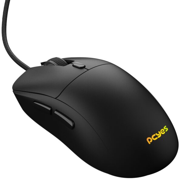 MOUSE GAMER PCYES BASARAN BLACK VULCAN - 12400 DPI - RGB - 6 BOTOES - PMGBRBV - Imagem 4
