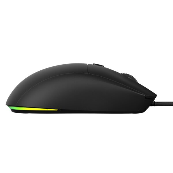 MOUSE GAMER PCYES BASARAN BLACK VULCAN - 12400 DPI - RGB - 6 BOTOES - PMGBRBV - Imagem 7