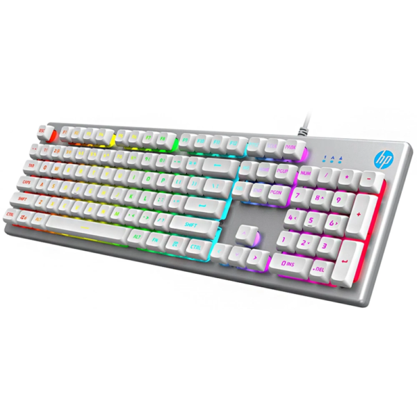 TECLADO GAMER USB LED HP K500F PTA - Imagem 3