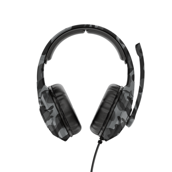 HEADSET GAMER TRUST GXT 411K RADIUS P2 40MM PRETO CAMUFLADO - Imagem 5