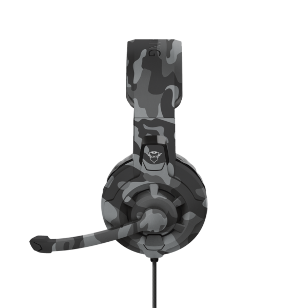HEADSET GAMER TRUST GXT 411K RADIUS P2 40MM PRETO CAMUFLADO - Imagem 4