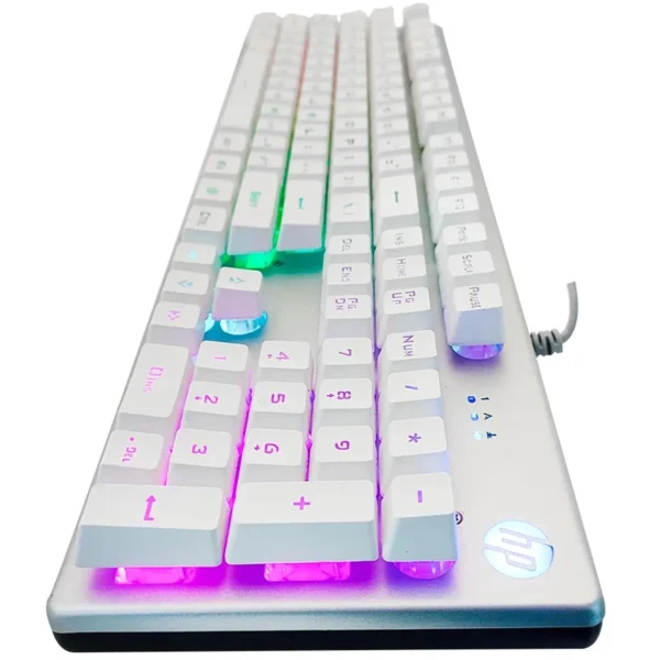 TECLADO GAMER USB LED HP K500F PTA - Imagem 6