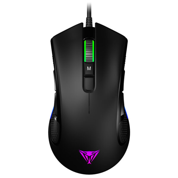 MOUSE GAMER PATRIOT VIPER V550 5000DPI/RGB/9 BOTOES/PRETO - PV550OUXK