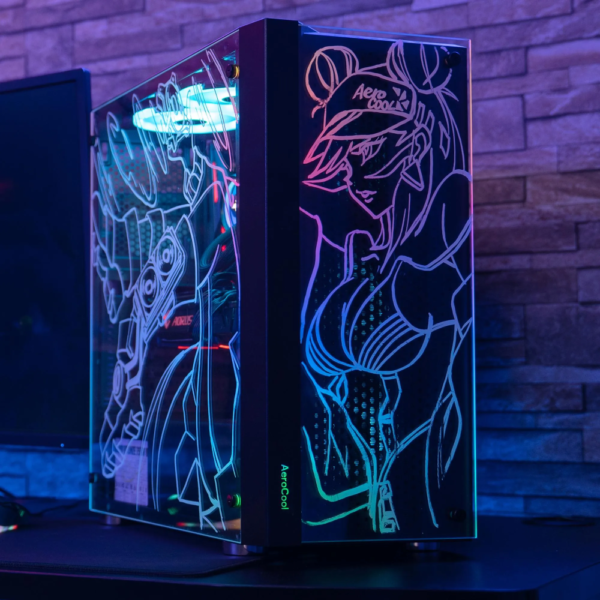 GABINETE AEROCOOL ATX SCRIBBLE V1 PT - Imagem 7
