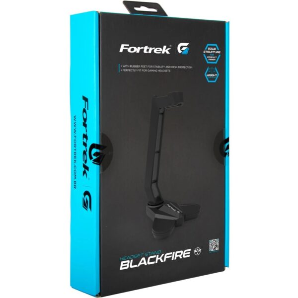 SUPORTE P/HEADSET FORTREK BLACKFIRE - Imagem 2