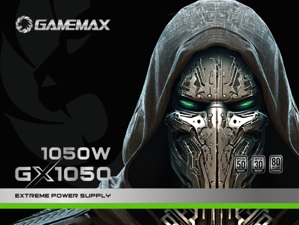 FONTE DE ALIMENTACAO GAMEMAX GX1050 PRO 1050W 80 PLUS PFC ATIVO PLATINUM FULL MODULAR C/CABO - METAL - Imagem 10