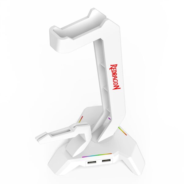 SUPORTE PARA HEADSET SCEPTER RGB ELITE BRANCO - Imagem 4