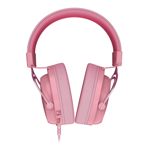 HEADSET GAMER REDRAGON DIOMEDES ROSA - Imagem 4