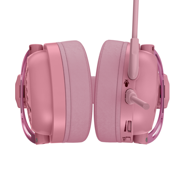 HEADSET GAMER REDRAGON DIOMEDES ROSA - Imagem 6
