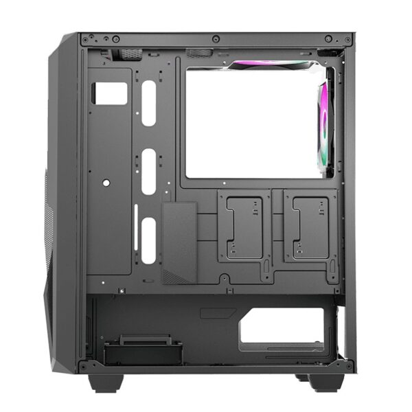 GABINETE GAMER MICRO ATX/ ATX/ ITX SEM FONTE REVOLT PRETO GAMEMAXX - Imagem 3