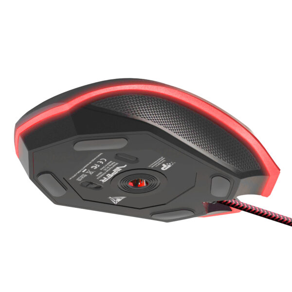MOUSE GAMER PATRIOT VIPER V530 4000DPI/ LED/7 BOTOES/PRETO - PV530OULK - Imagem 7