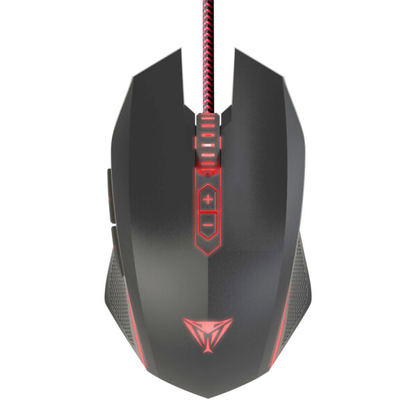 MOUSE GAMER PATRIOT VIPER V530 4000DPI/ LED/7 BOTOES/PRETO - PV530OULK