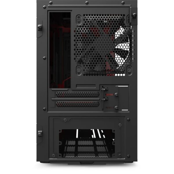 GABINETE H210B-BR PRETO/VERMELHO - Imagem 3