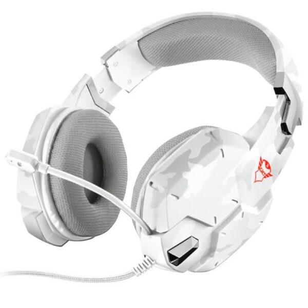 HEADSET GAMER TRUST GXT 322W CARUS BRANCO CAMUFLADO - Imagem 4