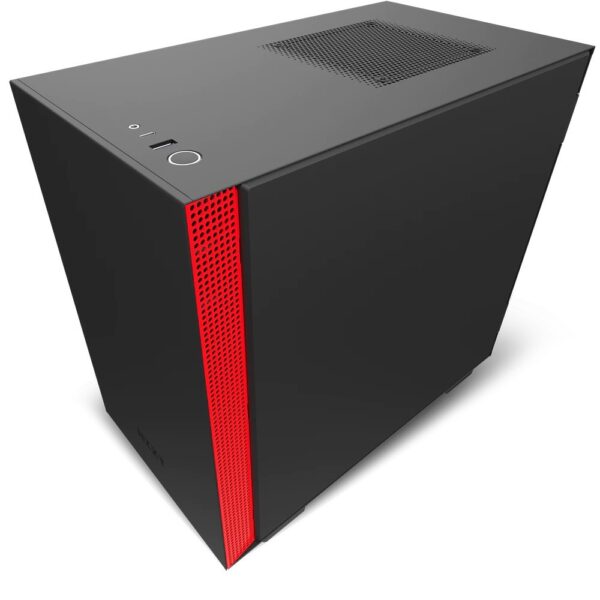 GABINETE H210B-BR PRETO/VERMELHO - Imagem 5
