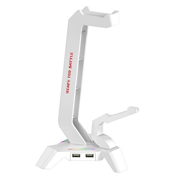 SUPORTE PARA HEADSET SCEPTER RGB ELITE BRANCO - Imagem 5