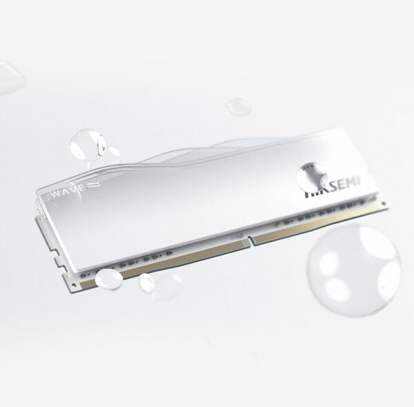 MEMORIA DDR4 3600MHZ HIKSEMI WAVE RGB 8GB BRANCO - Imagem 3