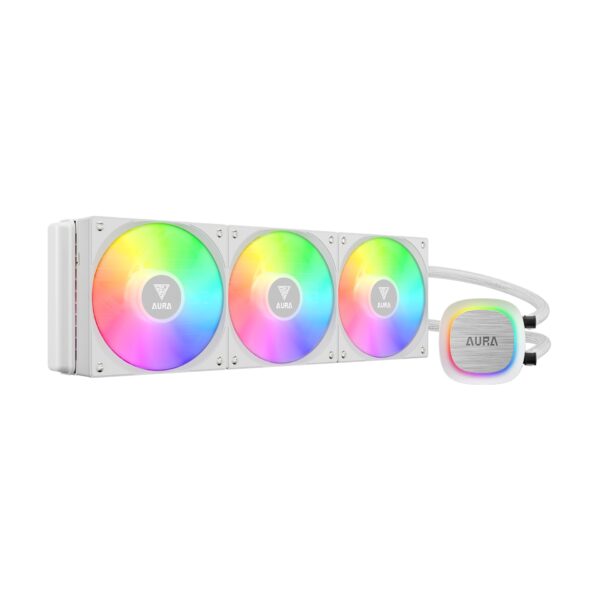 WATER COOLER GAMDIAS AURA GL 360 V2 BRANCO - Imagem 4