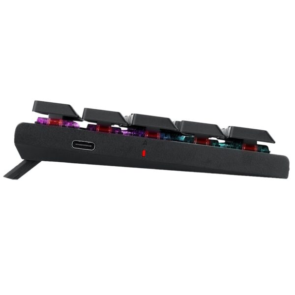 TECLADO MECANICO GAMER REDRAGON ANIVIA PRETO RGB COM SWITCH MARROM ABNT-2 - Imagem 3