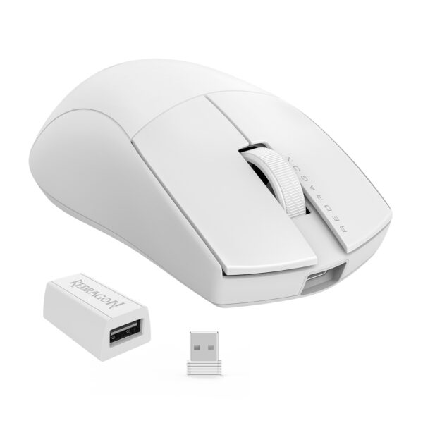 MOUSE GAMER REDRAGON KING PRO BRANCO - Imagem 3
