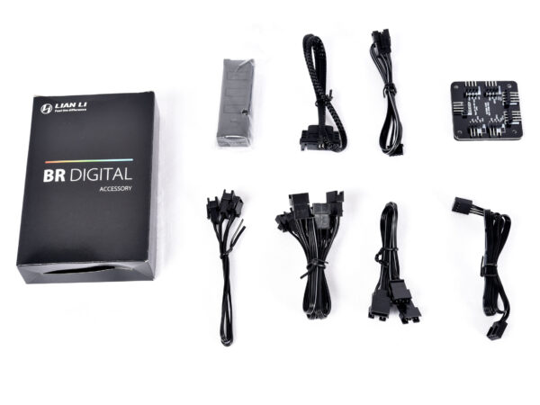 KIT COM 3 FANS ADD-RGB BR DIGITAL 3R SILVER - Imagem 3