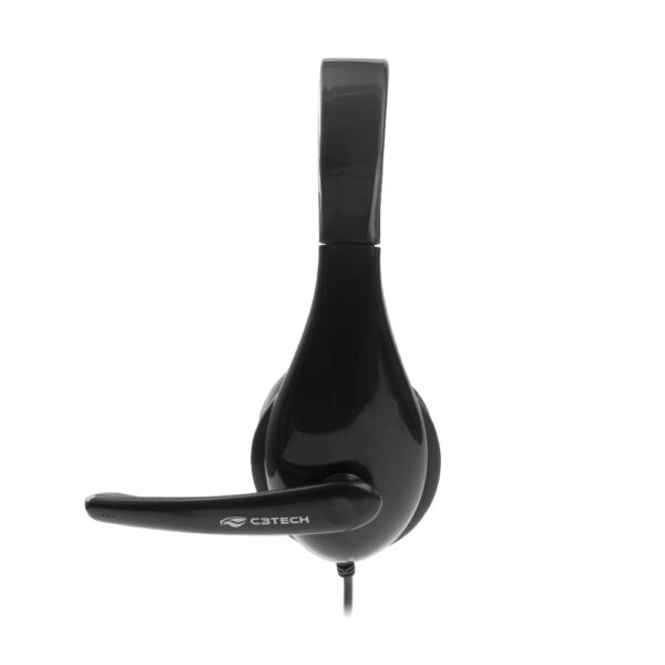 FONE COM MICROFONE C3TECH PH-90BK PRETO - Imagem 3