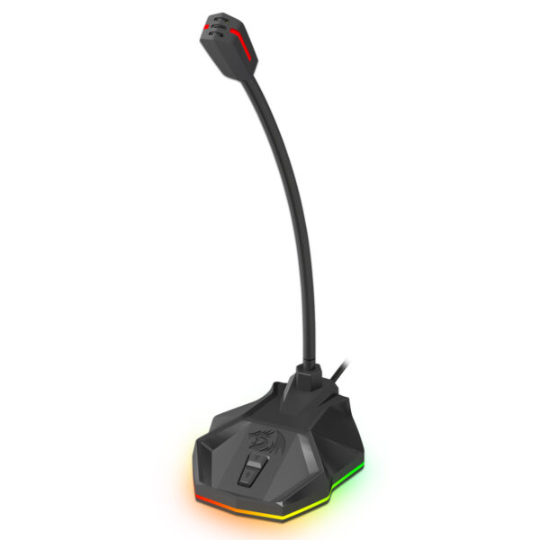 MICROFONE GAMER REDRAGON STIX PRETO