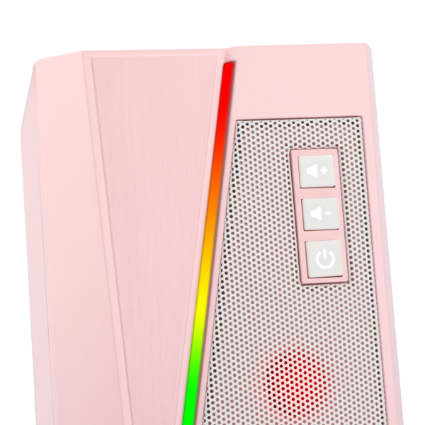 CAIXA DE SOM GAMER ANVIL RGB ROSA - Imagem 6