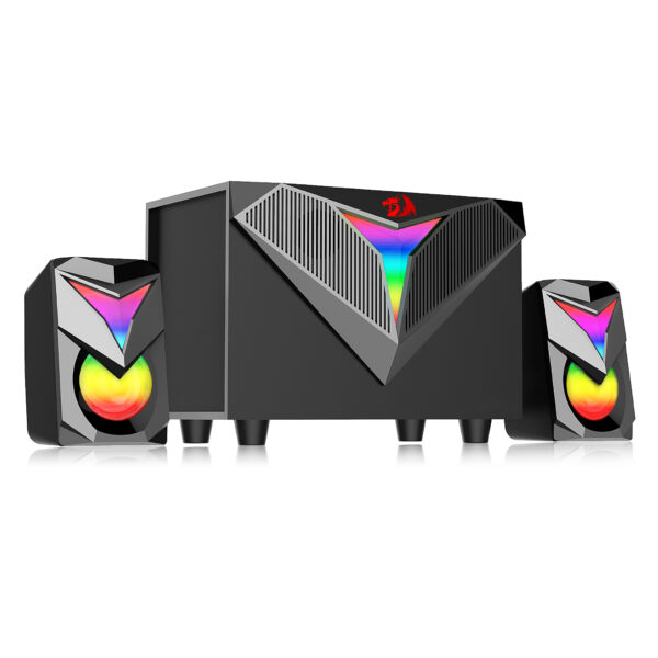 CAIXA DE SOM C SUBWOOFER GAMER REDRAGON TOCCATA RGB PRETO GS700 - Image 4