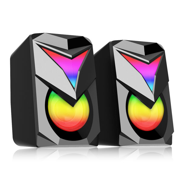 CAIXA DE SOM C SUBWOOFER GAMER REDRAGON TOCCATA RGB PRETO GS700 - Image 6