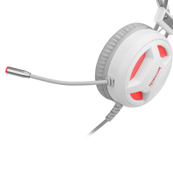 HEADSET GAMER MINOS LUNAR WHITE - Imagem 7