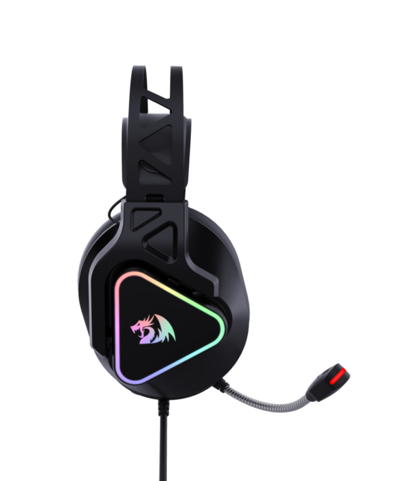 HEADSET GAMER REDRAGON RGB CADMUS PRETO - Imagem 2