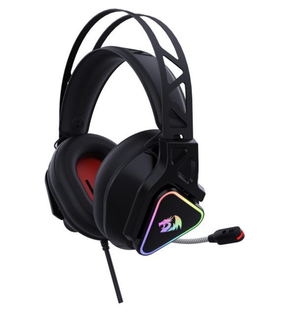 HEADSET GAMER REDRAGON RGB CADMUS PRETO - Imagem 10