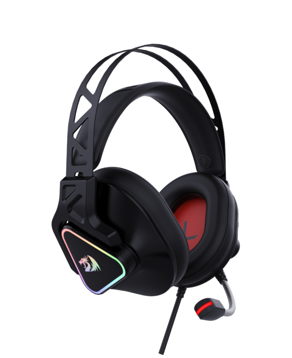 HEADSET GAMER REDRAGON RGB CADMUS PRETO - Imagem 15